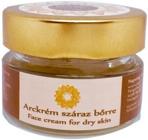Napvirág facial cream for dry skin