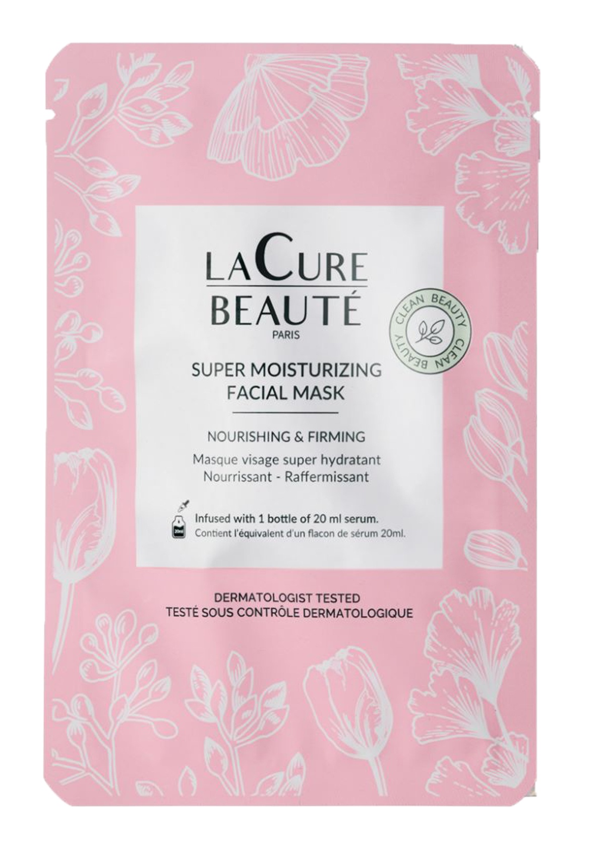 La cure beaute Facial Masks Super Moisturizing