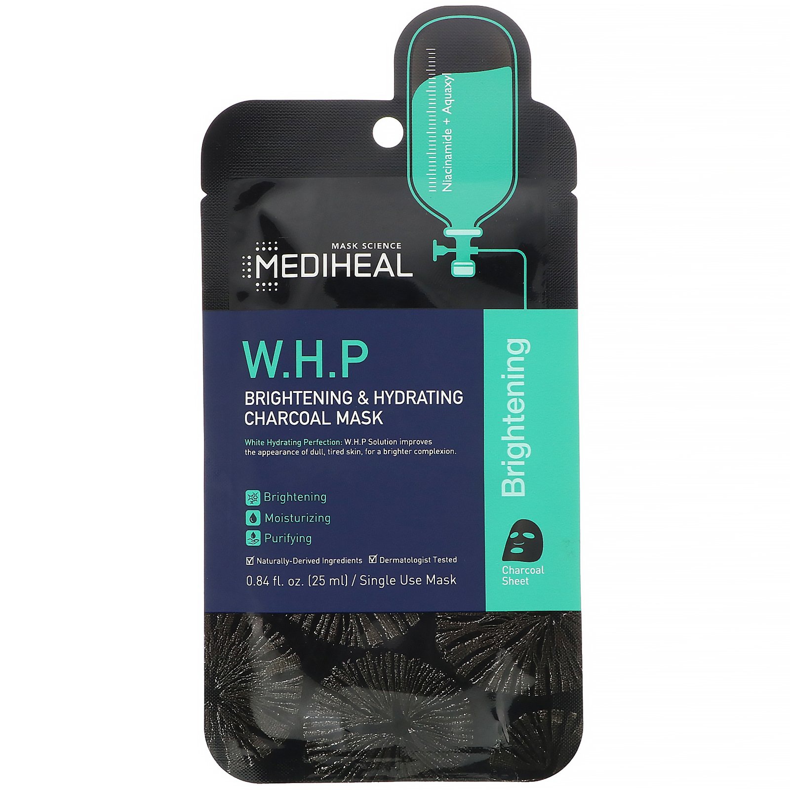 Mediheal W.H.P Brightening & Hydrating Charcoal Mask