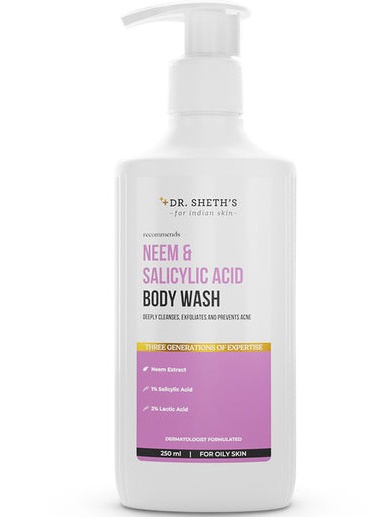 Dr. Sheth's Neem & Salicylic Acid Body Wash