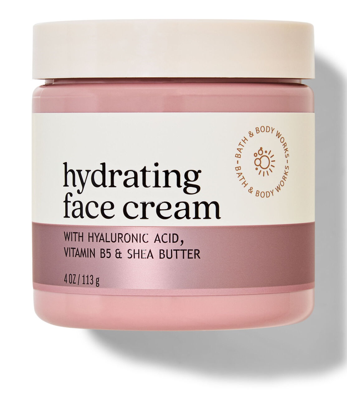 Bath and Body works Hydrating Face Cream With Hyaluronic Acid + Vitamin B5 + Shea Butter