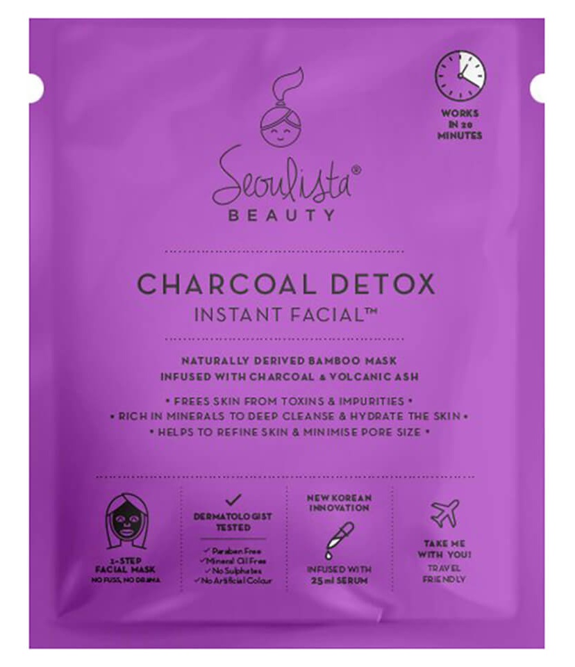 Seoulista Beauty Charcoal Detox Instant Facial