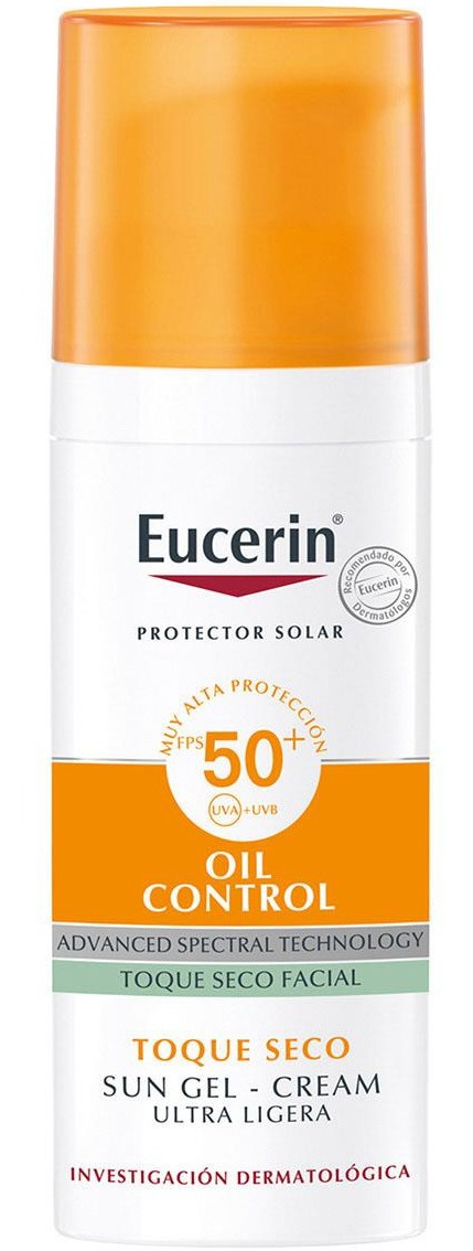Eucerin Sun Gel-crema Oil Control Toque Seco FPS 50+