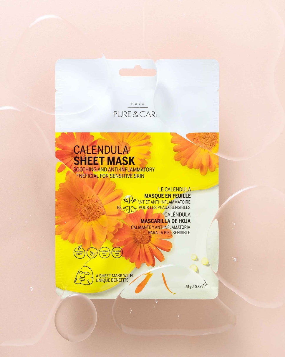 Puca Pure & Care Calendula Sheet Mask