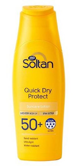 Soltan Quick Dry Sun Cream SPF50+