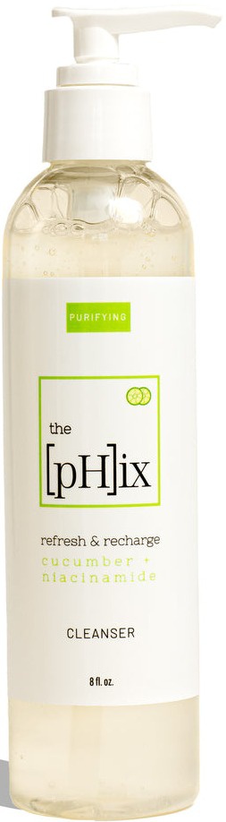 the [pH]ix Cucumber Niacinamide Cleanser