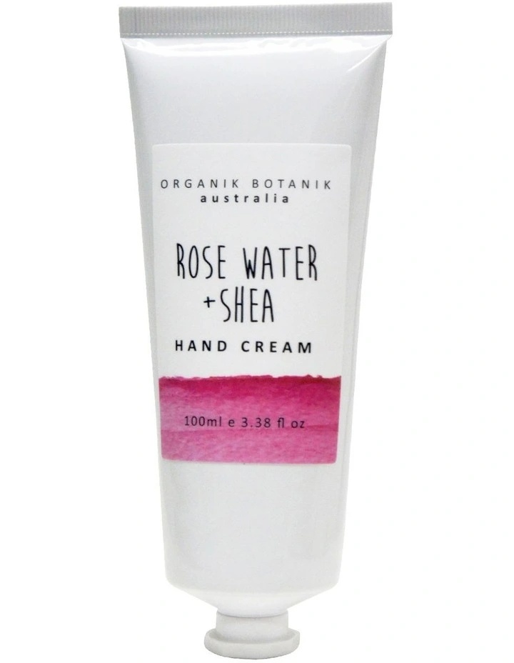 Organik botanik Splotch Rose Water & Shea Hand Cream