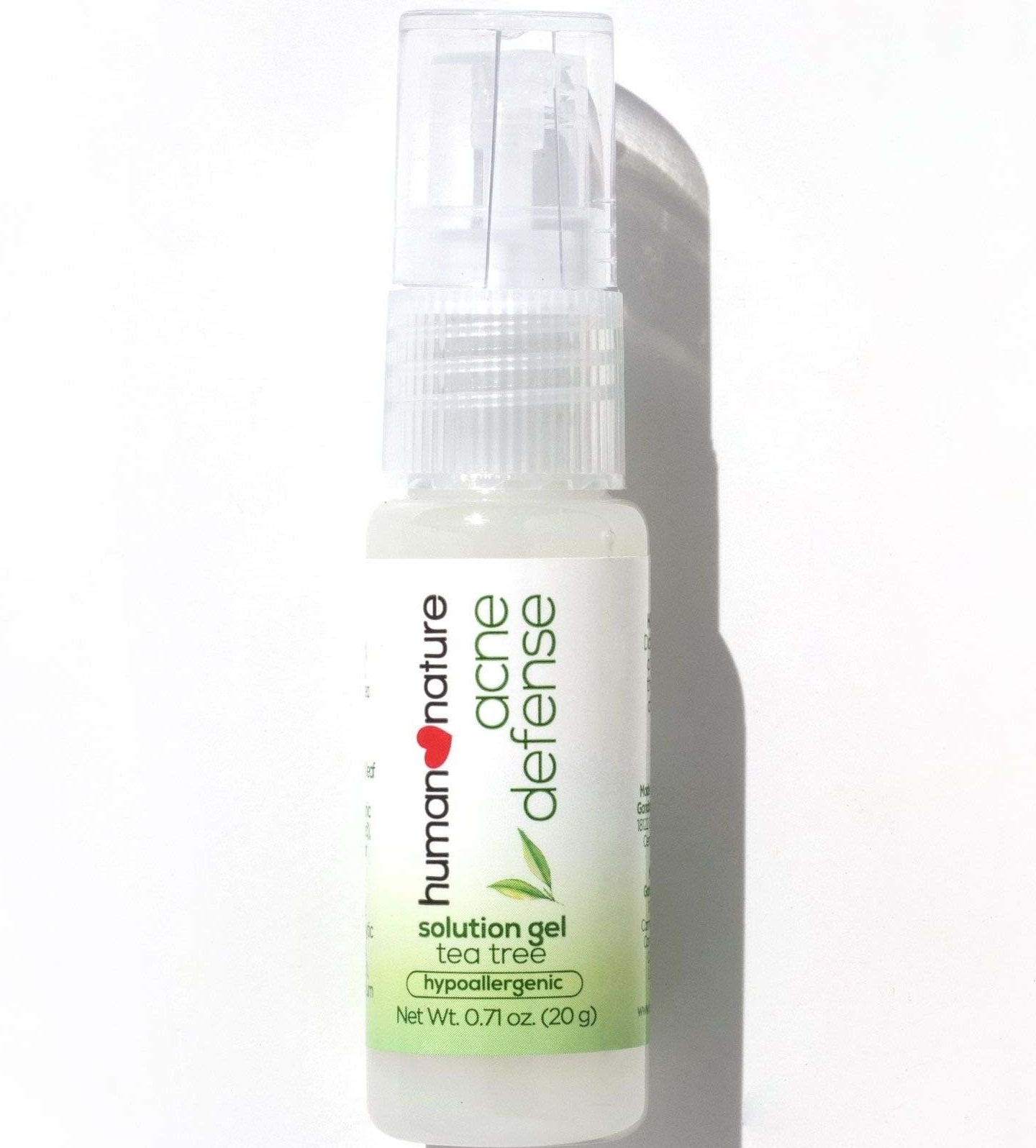 human  nature Acne Defense Solution Gel Tea Tree