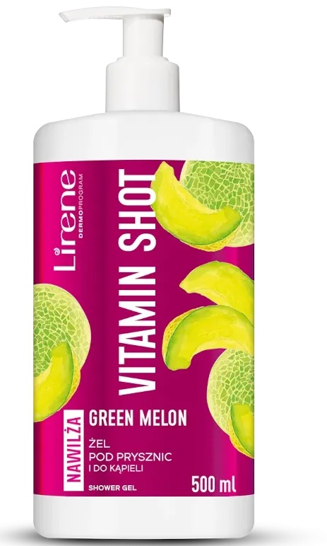 Lirene Vitamin Shot Green Melon Shower Gel