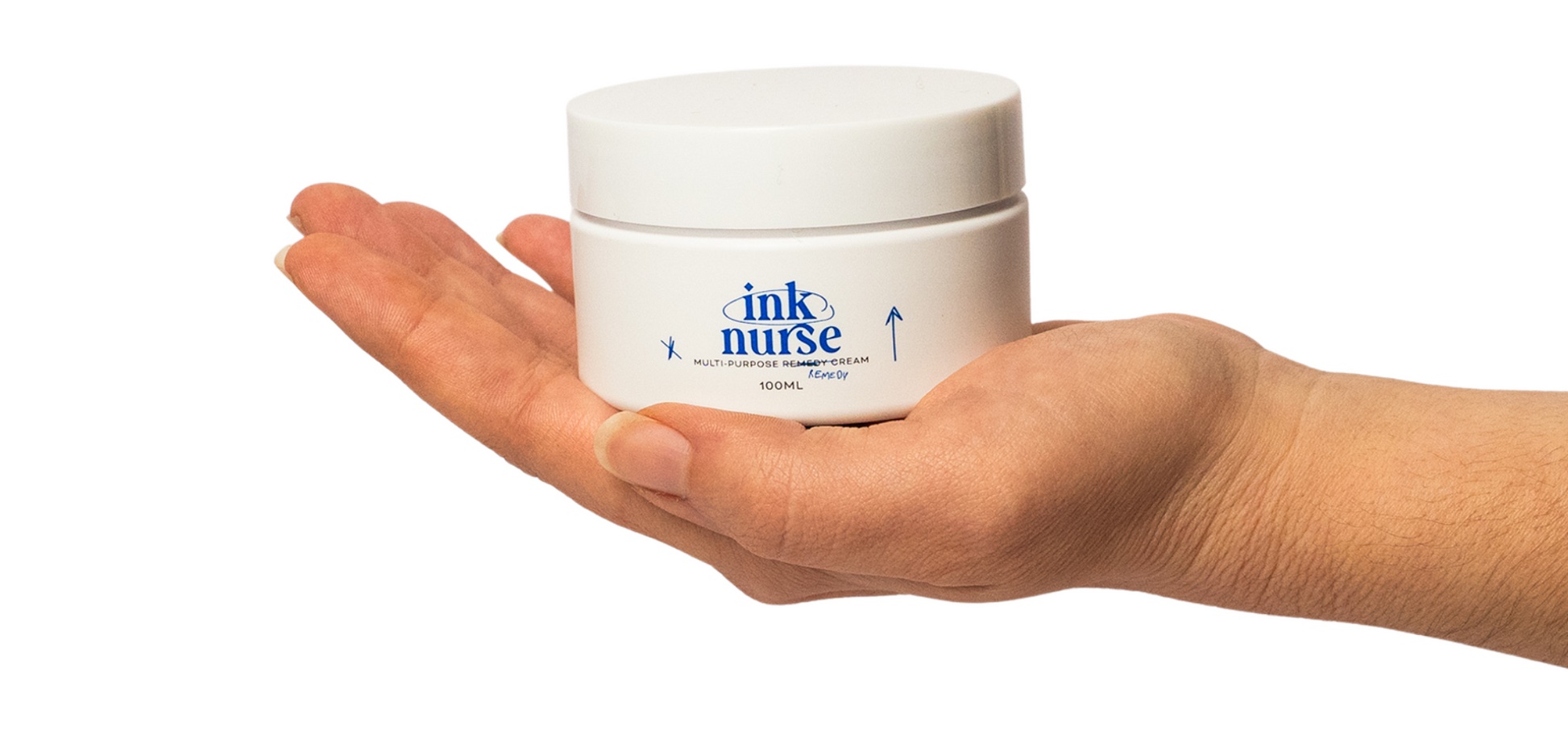 Ink Nurse 100ml Jar - Remedy Cream / Tattoo Aftercare
