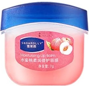 Snowmolly Peach Softening Lip Mask