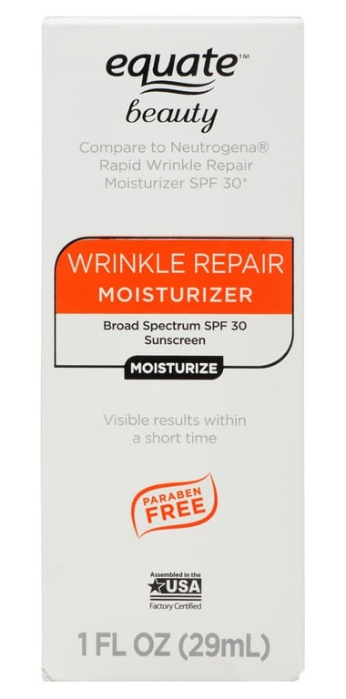 Equate Wrinkle Repair Moisturizer SPF 30 1oz. 