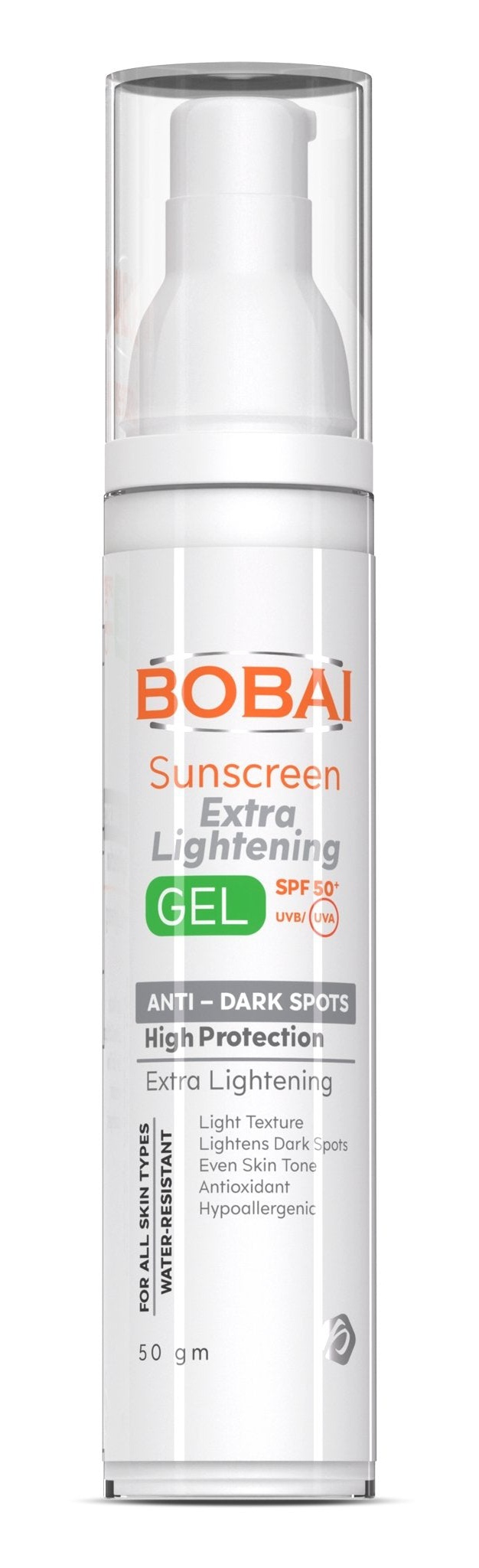 Bobai Sunscreen Extra Lightening Gel SPF 50