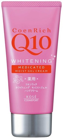 Kose Coenrich Medicated Q10 Whitening Hand Moist Gel Cream