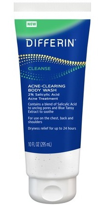 Differin Acne-clearing Body Wash