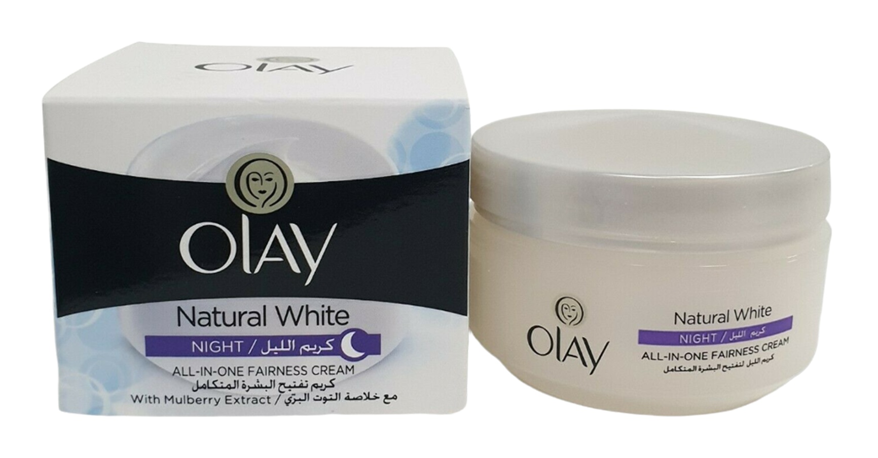Olay Natural Aura Night All In One Radiance Cream