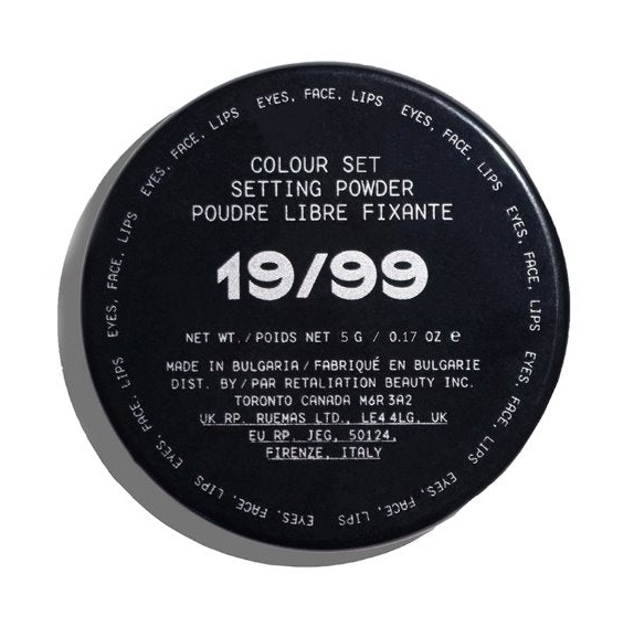 19/99 Beauty Colour Set Setting Powder Clear