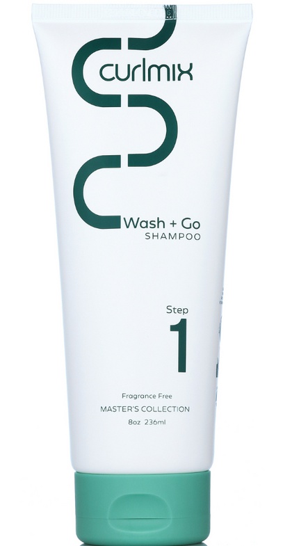 curl mix Wash And Go Fragrance Free Shampoo