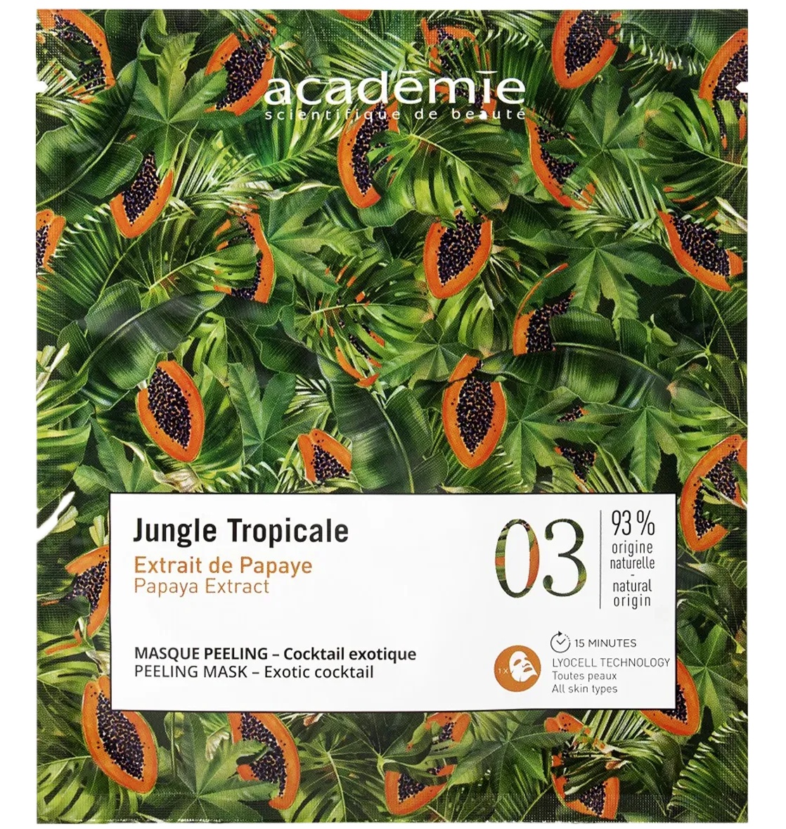 Academie Jungle Tropicale Peeling Mask Exotic Cocktail