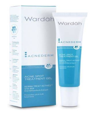 Wardah Acnederm Acne Spot Treatment Gel