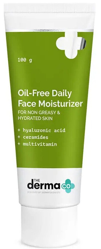 The derma CO Oil-free Daily Face Moisturizer With Hyaluronic Acid, Ceramides & Multivitamins