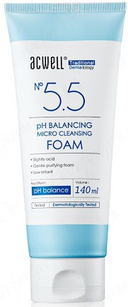 Acwell No 5.5 Ph Balancing Micro Cleansing Foam