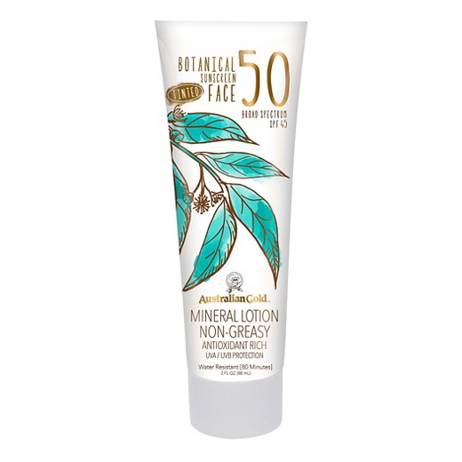 Australian Gold Botanical Spf 50 Tinted Facial Lotion