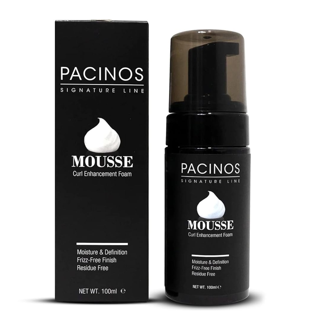 Pacinos Signature Line Curl Enhancing Mousse: Light-medium Hold, Low Shine