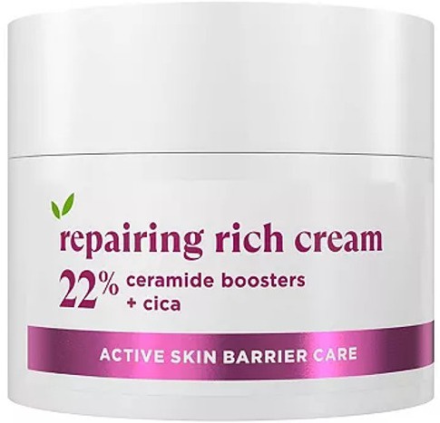 Simple Repairing Rich Face Cream Moisturiser With 22% Ceramide Boosters And Pro-vitamin B5