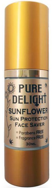 Pure Delight Hemp Sunflower Sun Protection Face Saver
