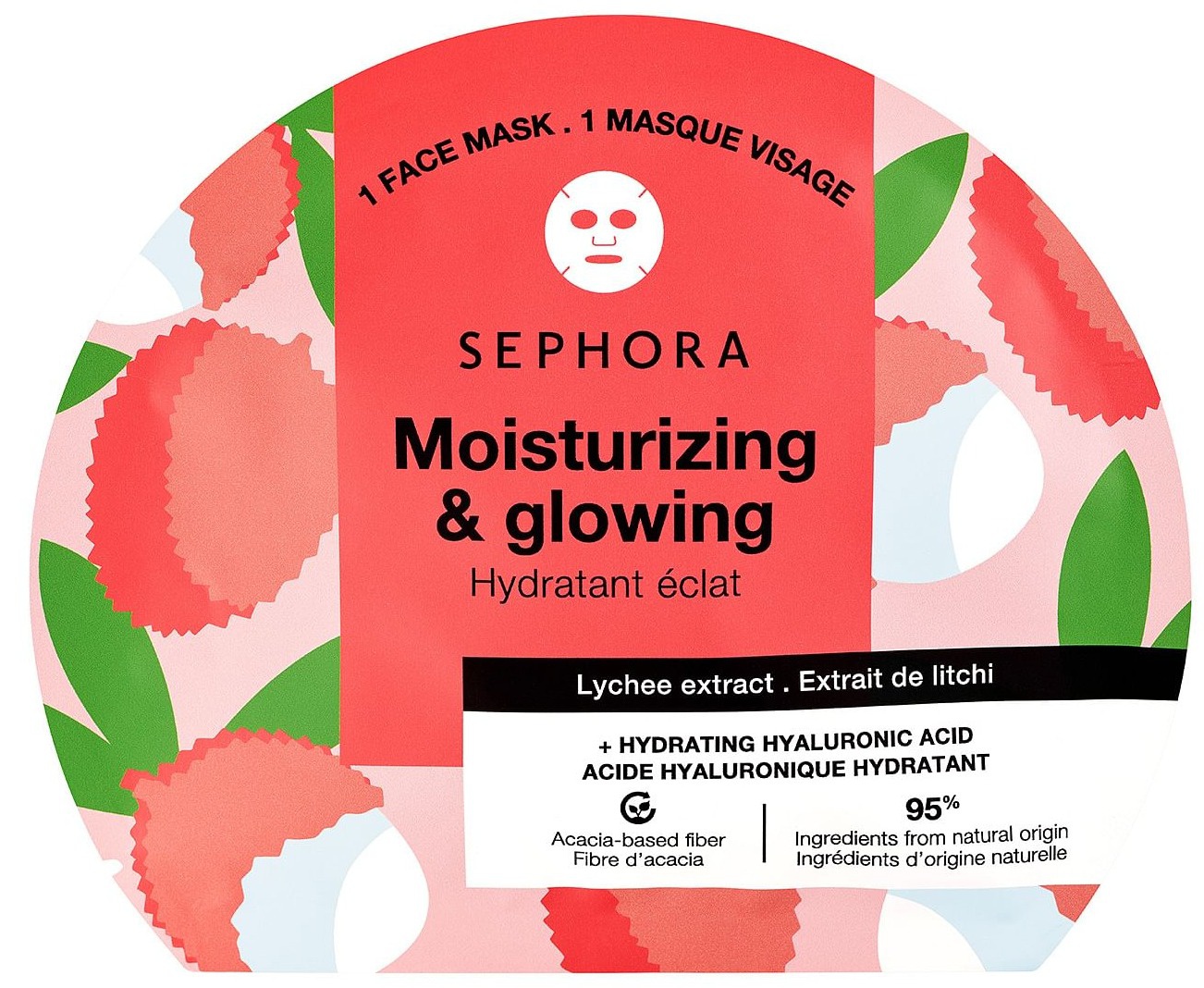 SEPHORA COLLECTION Fiber Face Mask Lychee