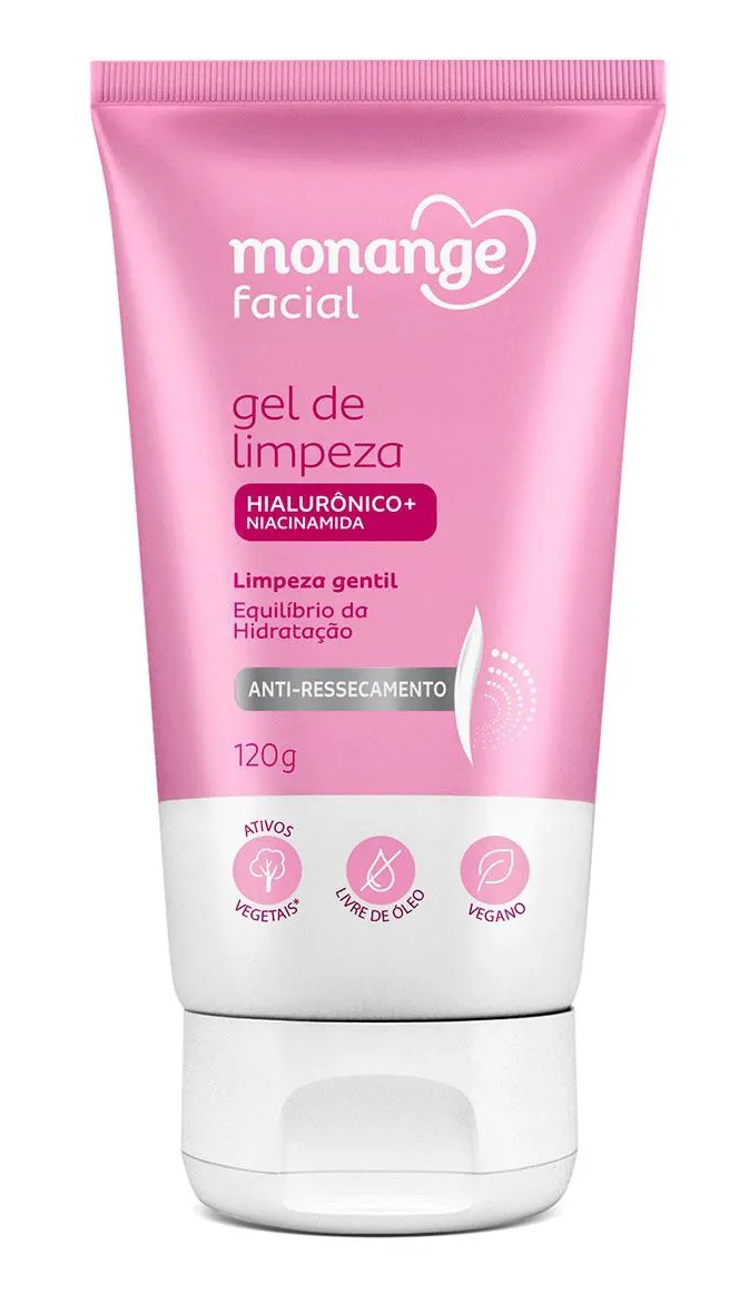 Monange Gel De Limpeza Facial Anti-ressecamento