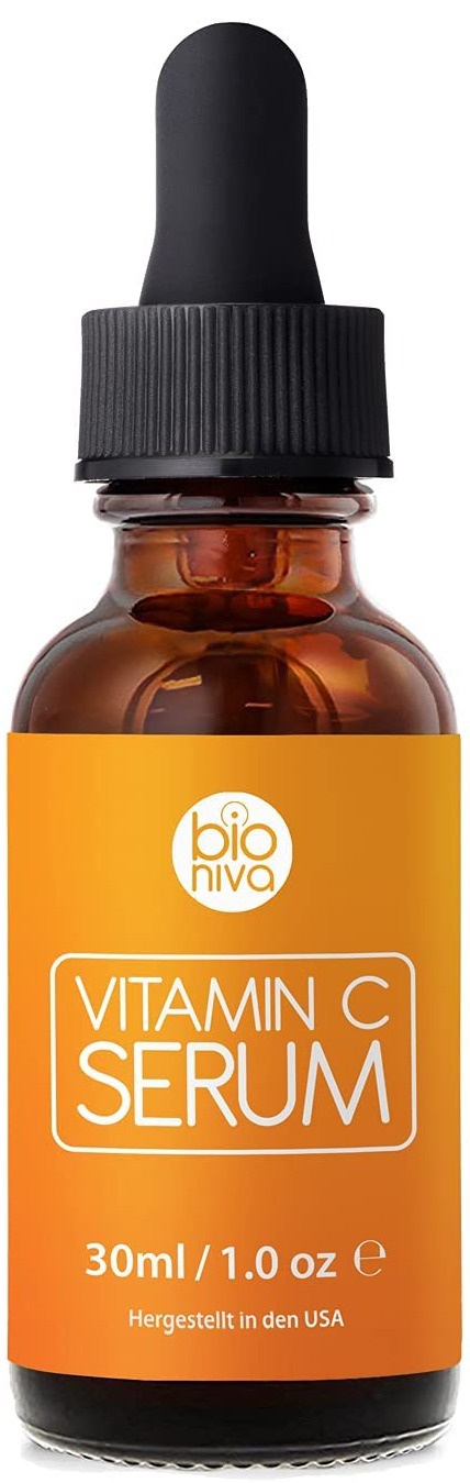 Bioniva Siero Vitamina C Con Vitamine C & E + Acido Ialuronico + Acido Ferulico.