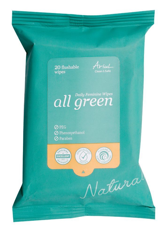 Ariul Daily Feminine Wipes All Green