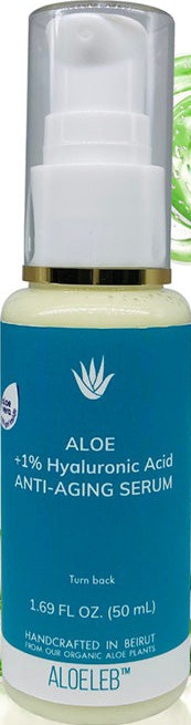 Aloeleb Aloe 1% Hyaluronic Acid Anti-aging Serum With 5% L-ascorbic Acid