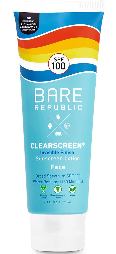 Bare Republic Clearscreen Sunscreen Face Lotion