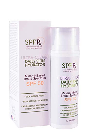 Calpharma Spf Rx Ultra-Clear Daily Skin Hydrator Spf 50