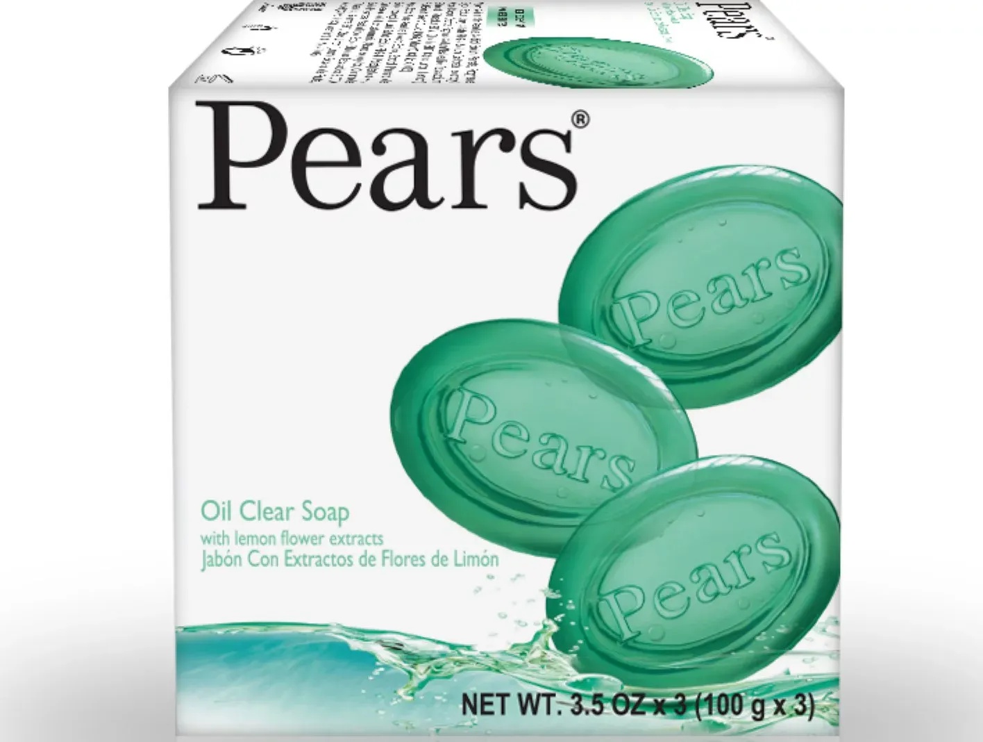 Pears Oil Clear Lemon Flower Extracts Soap