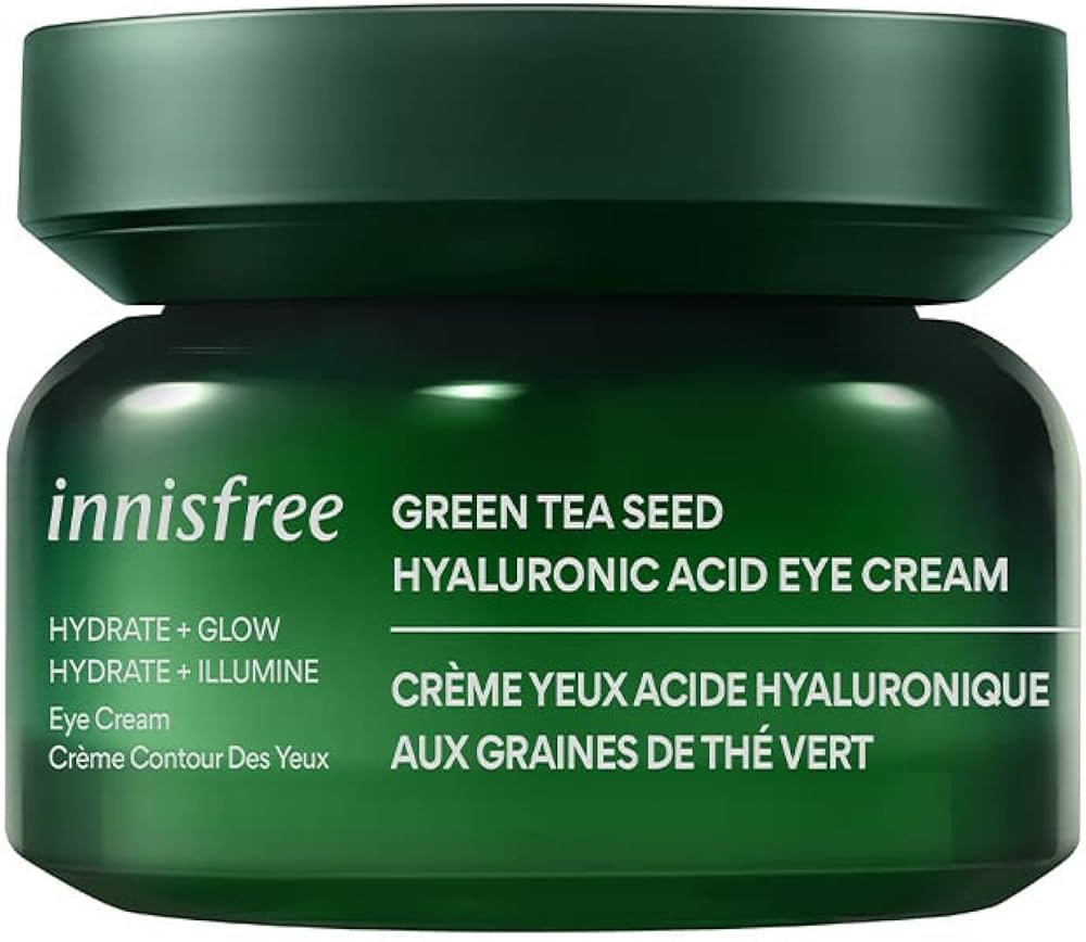 innisfree Green Tea Hyaluronic Acid Hydrating Eye Cream