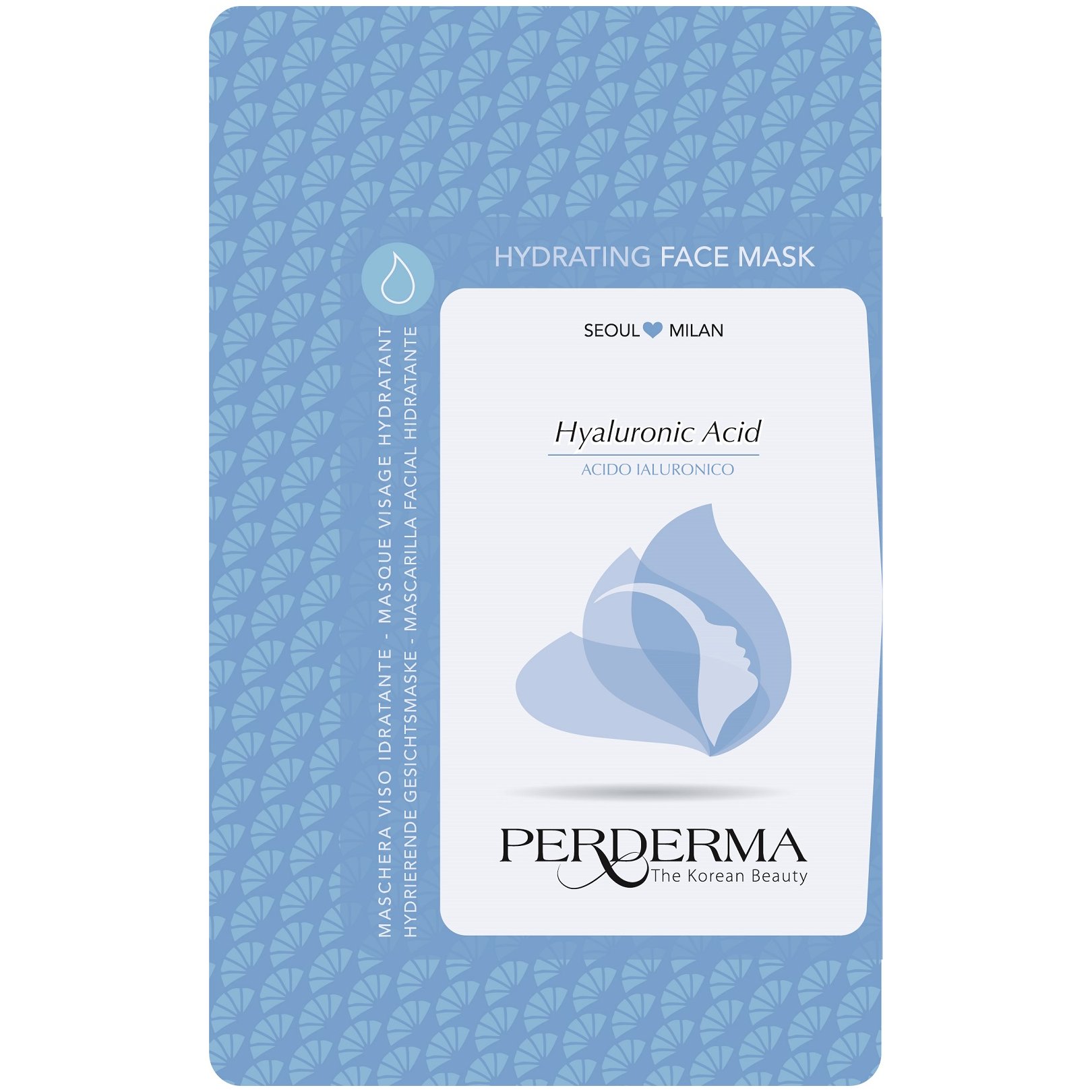PERDERMA Moisturizing Face Mask With Hyaluronic Acid