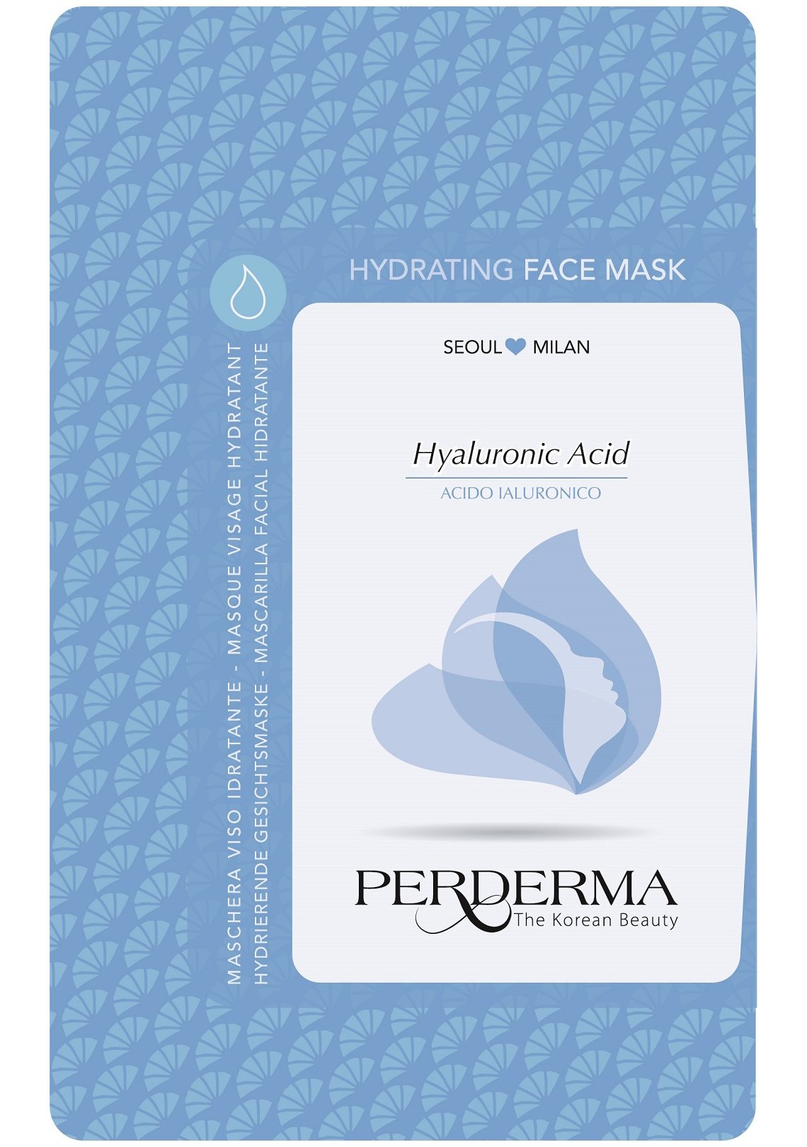 PERDERMA Moisturizing Face Mask With Hyaluronic Acid