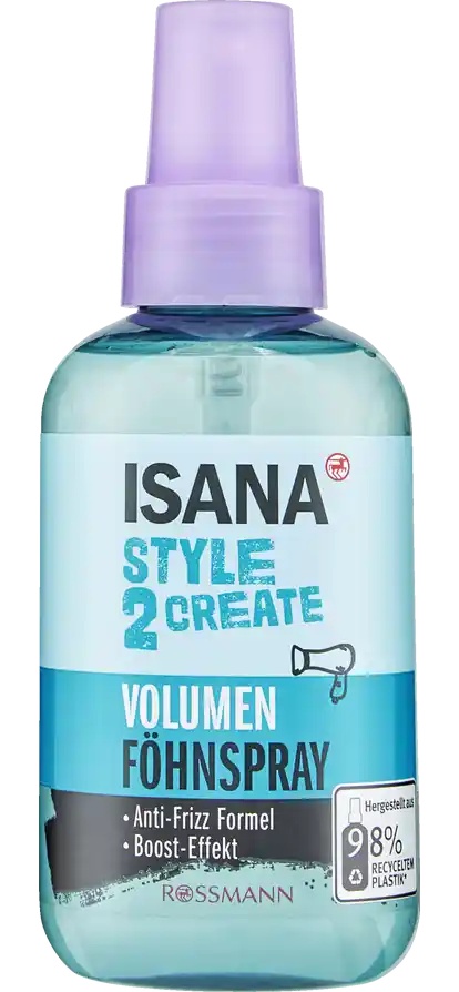 Isana Style 2 Create Volumen Föhnspray