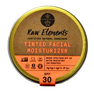 Raw Elements Tinted Face Moisturizer Spf 30