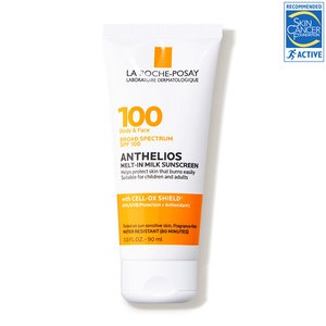 La Roche-Posay Anthelios Melt-In Milk Body & Face Sunscreen Lotion Broad Spectrum Spf 100