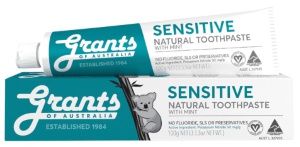 Grants of Australia Natural Toothpaste - Sensitive With Mint