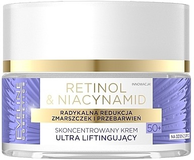 Eveline Retinol & Niacinamide Concentrated Ultralifting Cream 50+