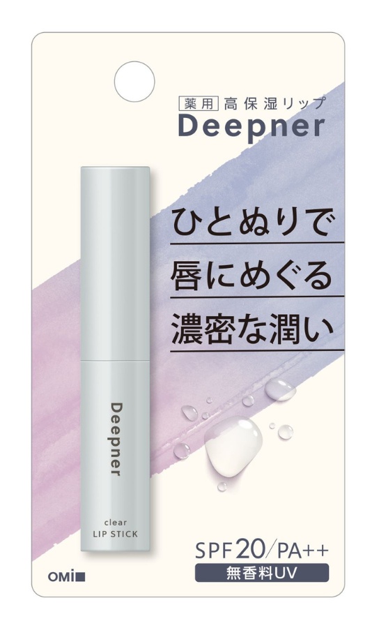 OMI Menturm Deepner Lip Balm Clear And Fragrance Free