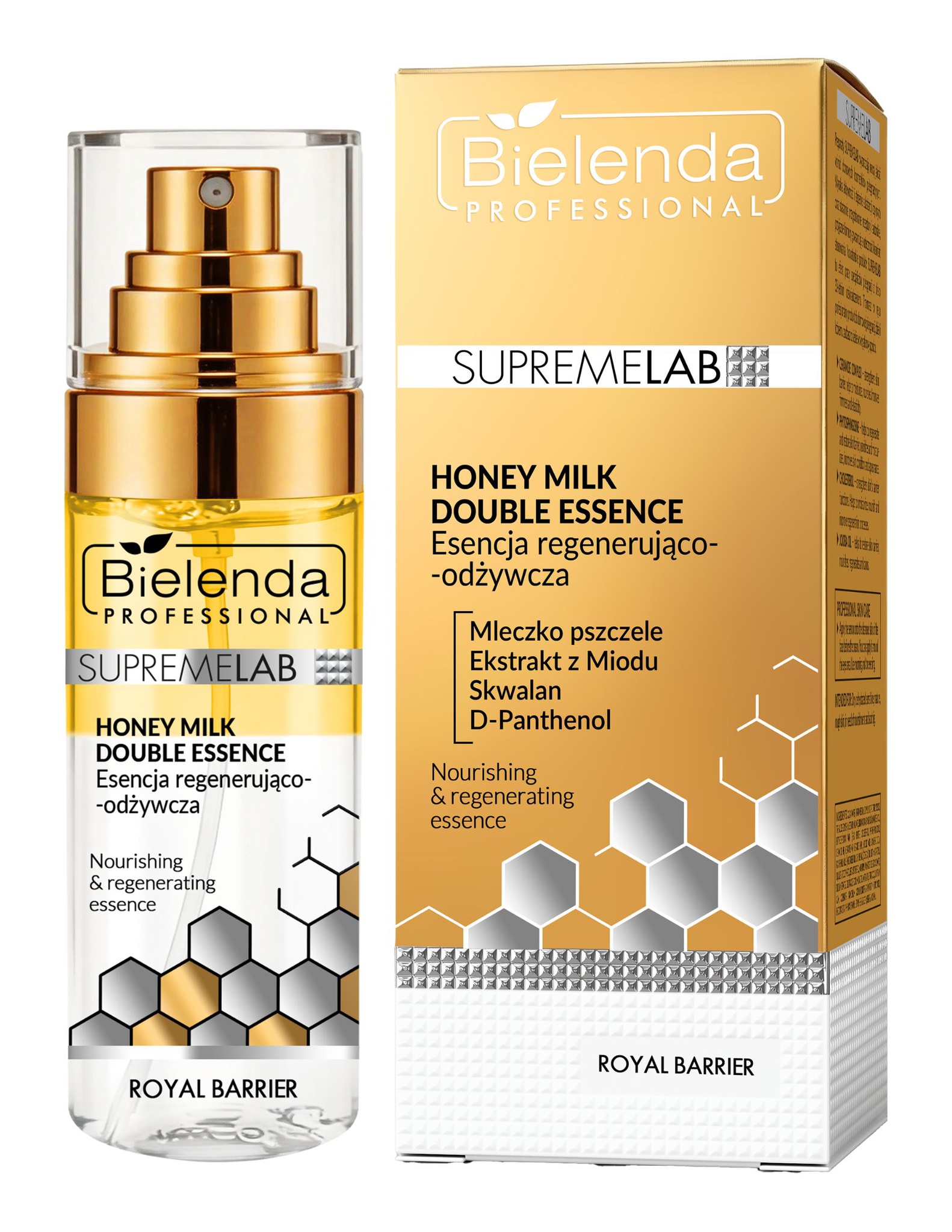 Bielenda Professional Royal Barrier Honey Milk Double Essence Nourishing & Regenerating Essence