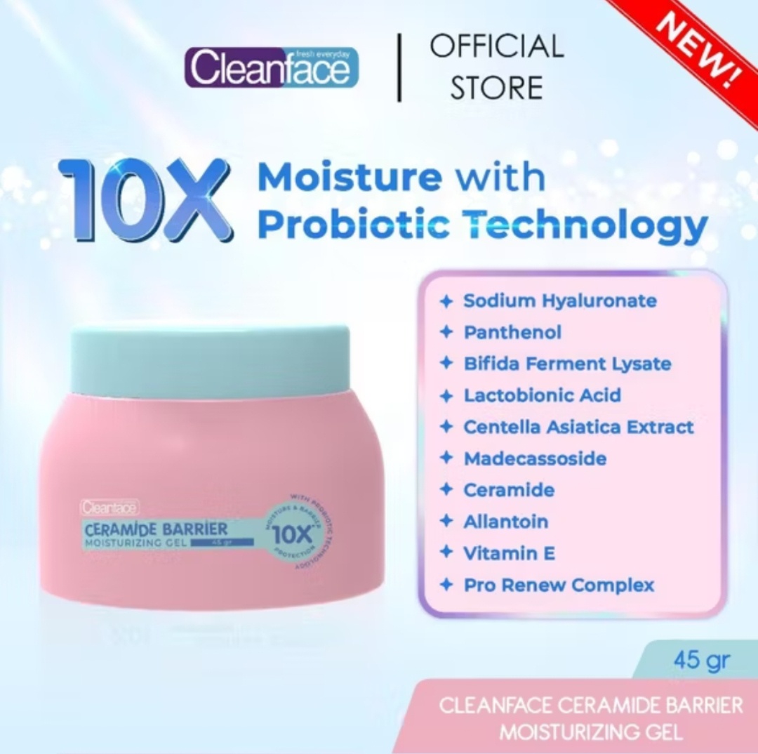 Cleanface Ceramide Barrier Moisturizing Gel