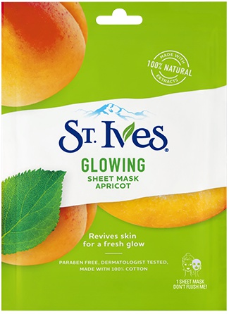 St Ives Glowing Sheet Mask Apricot